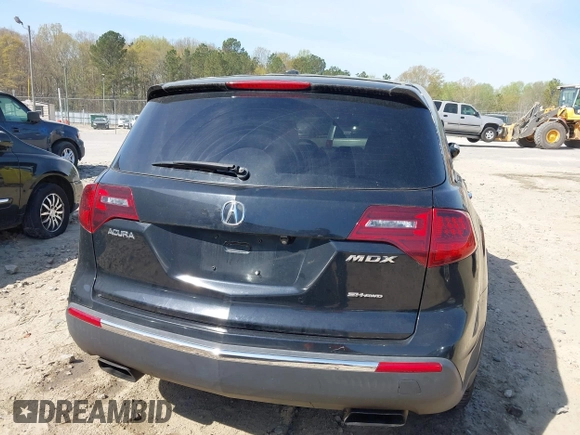 2012 Acura MDX Advance Pkg with VIN 2HNYD2H61CH544366, listed as a IAAI auction lot 41911393 with 1 mi miles. Bid and sale history available at carsss.com. Image 16.