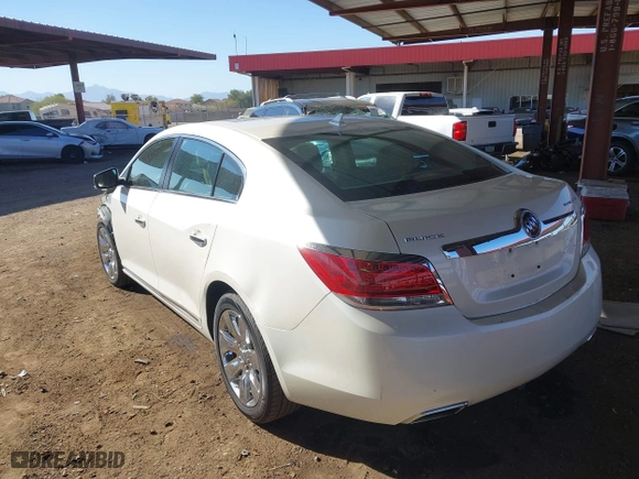 2012 Buick LaCrosse Leather with VIN 1G4GC5E36CF346542, listed as a IAAI auction lot 41360669 with 127,333 mi miles. Bid and sale history available at carsss.com. Image 3.