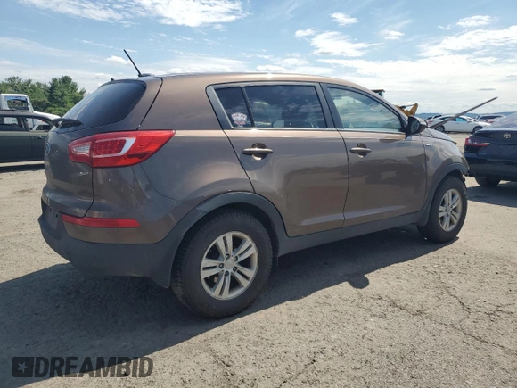 2011 Kia Sportage LX with VIN KNDPBCA2XB7110381, listed as a Copart auction lot 65434035 with 117,025 mi miles and Salvage title. Bid and sale history available at DreamBid. Image 3.