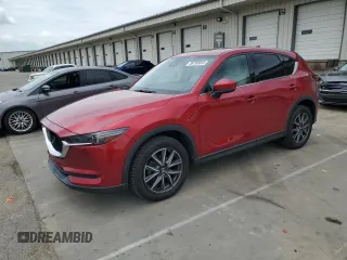 2018 Mazda CX-5 Grand Touring with VIN JM3KFADM8J0444455, listed as a Copart auction lot 59793055 with 60,839 mi miles and Salvage title. Bid and sale history available at DreamBid. Image 1.