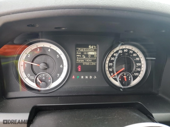 2014 Ram 2500 Tradesman with VIN 3C6TR5CT3EG184785, listed as a Copart auction lot 44693605 with 97,881 mi miles and Salvage Title. Bid and sale history available at carsss.com. Image 9.