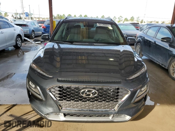 2020 Hyundai Kona Limited with VIN KM8K33A59LU493780, listed as a Copart auction lot 38136083 with 9,084 mi miles. Bid and sale history available at carsss.com. Image 5.