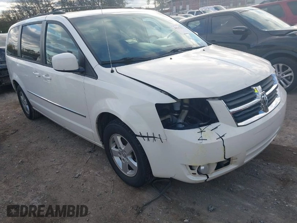 2010 Dodge Grand Caravan SXT with VIN 2D4RN5D17AR444818, listed as a IAAI auction lot 40941591 with Not Provided miles and . Bid and sale history available at DreamBid. Image 1.