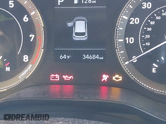 2022 Hyundai Venue Limited with VIN KMHRC8A37NU199579, listed as a IAAI auction lot 41886674 with 36,484 mi miles and . Bid and sale history available at DreamBid. Image 16.