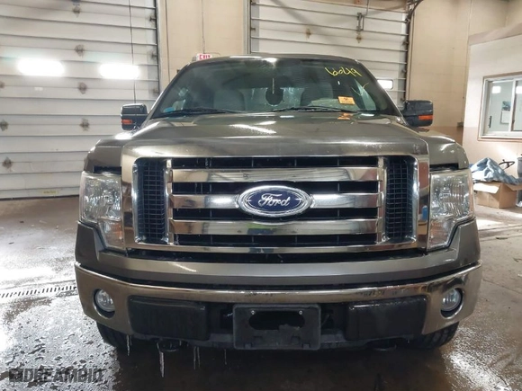 2010 Ford F-150 XL with VIN 1FTFW1EV1AFB68537, listed as a IAAI auction lot 41466219 with 1 mi miles. Bid and sale history available at carsss.com. Image 6.