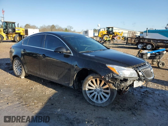 2012 Buick Regal with VIN 2G4GR5EK2C9140066, listed as a Copart auction lot 47742905 with 108,757 mi miles and Salvage Title. Bid and sale history available at carsss.com. Image 4.