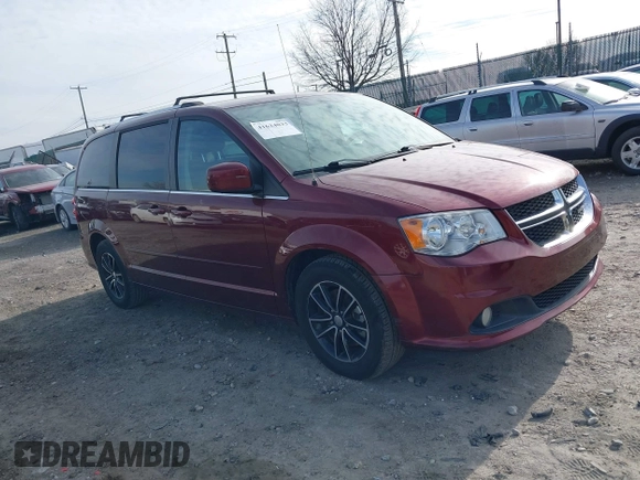 2017 Dodge Grand Caravan SXT with VIN 2C4RDGCGXHR624452, listed as a IAAI auction lot 41624033 with 98,912 mi miles and . Bid and sale history available at DreamBid. Image 1.