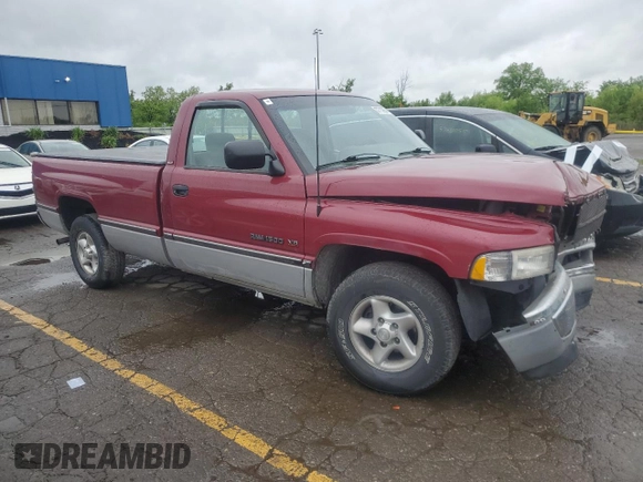 1996 Dodge 1500 z VIN 1B7HC16Y2TJ139882, wystawiony jako Copart lot #57718955 z przebiegiem 108 136 mil mil oraz Czysty tytuł • Clean title. Historia ofert i sprzedaży dostępna na DreamBid. Obrazek 4.