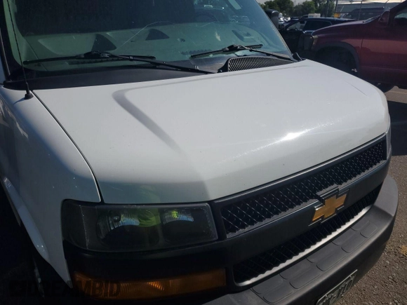 2021 Chevrolet Express Cargo with VIN 1GCWGAFP2M1303233, listed as a IAAI auction lot 42731173 with 57,034 mi miles and . Bid and sale history available at DreamBid. Image 7.