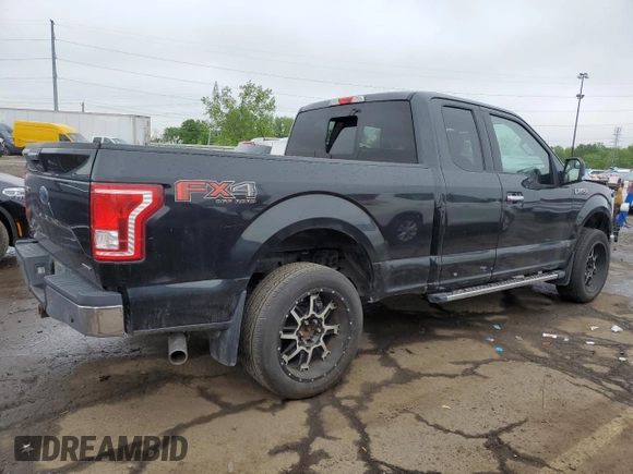 2015 Ford F-150 XLT with VIN 1FTFX1EF5FFA12515, listed as a Copart auction lot 57848305 with 208,130 mi miles and Clean title. Bid and sale history available at DreamBid. Image 3.