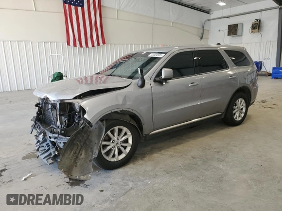 2020 Dodge Durango Pursuit with VIN 1C4SDJFT8LC443519, listed as a Copart auction lot 43204505 with 110,387 mi miles and Salvage title. Bid and sale history available at DreamBid. Image 1.