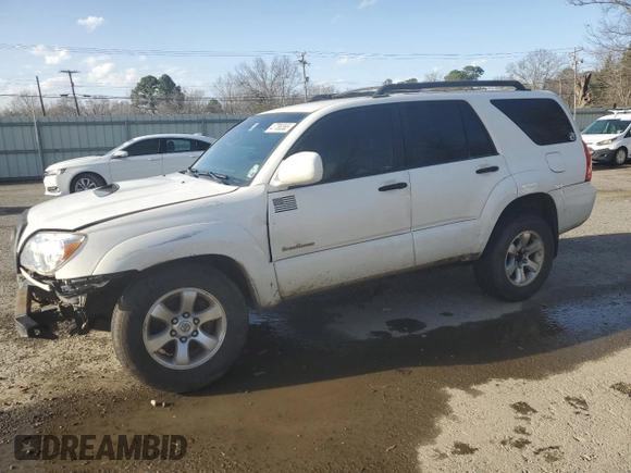 2007 Toyota 4Runner SR5 with VIN JTEZU14R470089460, listed as a Copart auction lot 47788365 with 286,118 mi miles and Salvage Title. Bid and sale history available at DreamBid. Image 1.