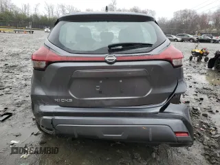 2024 Nissan Kicks S with VIN 3N1CP5BV3RL495473, listed as a Copart auction lot 50250855 with 22,680 mi miles and Salvage Title. Bid and sale history available at carsss.com. Image 6.