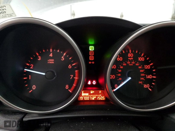 2010 Mazda 3 i Sport with VIN JM1BL1SF9A1208543, listed as a Copart auction lot 52643145 with 197,007 mi miles and Salvage Title. Bid and sale history available at carsss.com. Image 9.