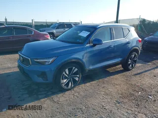 2024 Volvo XC40 Plus Bright Theme with VIN YV4L12UE1R2216840, listed as a IAAI auction lot 41405763 with 4,849 mi miles. Bid and sale history available at carsss.com. Image 17.