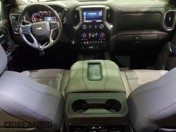 2020 Chevrolet Silverado 1500 LTZ with VIN 3GCUYGED4LG331937, listed as a Copart auction lot 45133695 with 38,065 mi miles and Salvage Title. Bid and sale history available at DreamBid. Image 8.