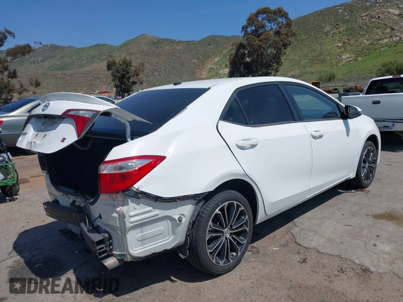 2016 Toyota Corolla L with VIN 5YFBURHE1GP451942, listed as a IAAI auction lot 41980570 with 166,842 mi miles and . Bid and sale history available at DreamBid. Image 4.