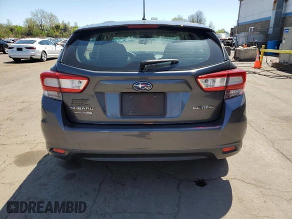 2018 Subaru Impreza с VIN 4S3GTAA62J3740843, выставлен на аукционе Copart как лот 54830025 с пробегом 55 217 миль миль и Списание • Salvage title. История ставок и продаж доступна на DreamBid. Изображение 6.