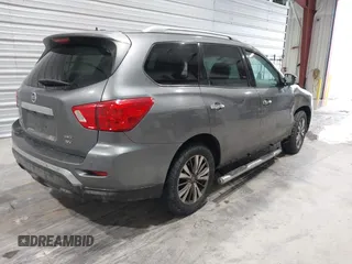 2017 Nissan Pathfinder SL with VIN 5N1DR2MM3HC658076, listed as a IAAI auction lot 41689930 with 212,789 mi miles and . Bid and sale history available at DreamBid. Image 4.