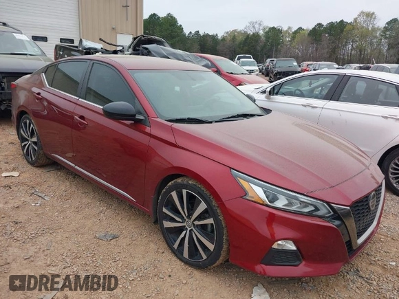 2019 Nissan Altima 2.5 SR with VIN 1N4BL4CV3KC190978, listed as a IAAI auction lot 41908132 with 95,414 mi miles. Bid and sale history available at carsss.com. Image 1.
