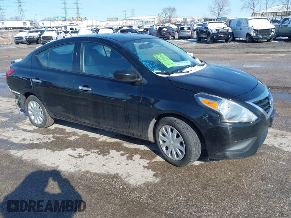 2016 Nissan Versa SV with VIN 3N1CN7AP8GL878746, listed as a IAAI auction lot 41845601 with 118,649 mi miles. Bid and sale history available at carsss.com. Image 1.