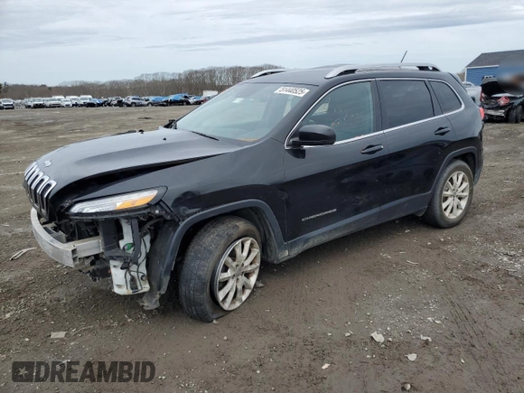 2015 Jeep Cherokee Limited with VIN 1C4PJMDB6FW690972, listed as a Copart auction lot 51440525 with 82,209 mi miles and Clean Title. Bid and sale history available at carsss.com. Image 1.