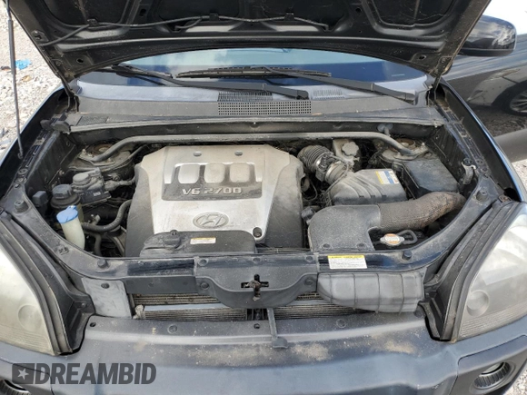 2006 Hyundai Tucson GLS with VIN KM8JN72D06U343113, listed as a Copart auction lot 71891754 with 195,945 mi miles and Clean Title. Bid and sale history available at carsss.com. Image 12.