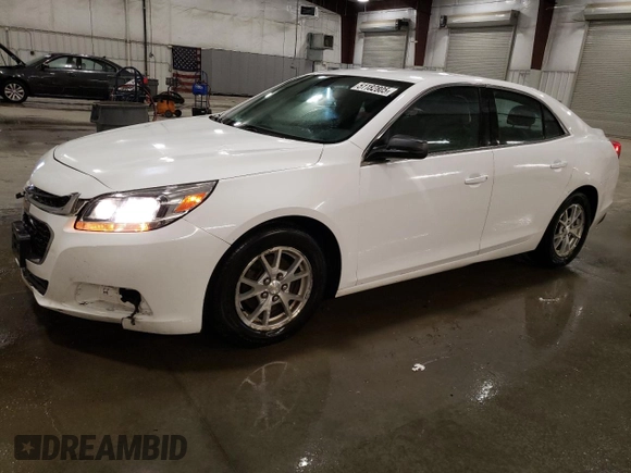 2014 Chevrolet Malibu LS with VIN 1G11A5SL9EF222250, listed as a Copart auction lot 51182805 with 204,555 mi miles and Salvage Title. Bid and sale history available at DreamBid. Image 1.