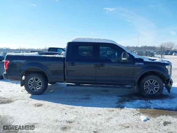 2015 Ford F-150 XLT w/HD Payload Pkg with VIN 1FTFW1EF6FFC08787, listed as a IAAI auction lot 41290445 with 136,293 mi miles. Bid and sale history available at carsss.com. Image 14.