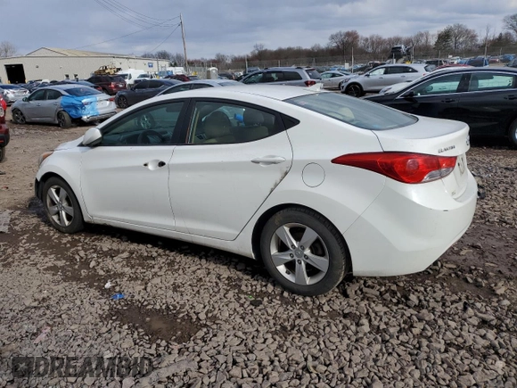 2013 Hyundai Elantra Limited with VIN 5NPDH4AE3DH341980, listed as a Copart auction lot 50738465 with 179,913 mi miles and Salvage Title. Bid and sale history available at DreamBid. Image 2.