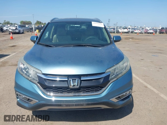 2015 Honda CR-V EX-L with VIN 2HKRM4H77FH632137, listed as a IAAI auction lot 42158111 with 172,531 mi miles. Bid and sale history available at carsss.com. Image 12.