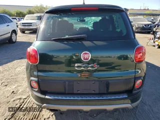 2014 FIAT 500L Trekking with VIN ZFBCFADH5EZ014449, listed as a Copart auction lot 73357544 with 69,471 mi miles and Salvage Title. Bid and sale history available at carsss.com. Image 6.
