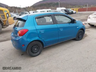 2015 Mitsubishi Mirage DE with VIN ML32A3HJ0FH060300, listed as a IAAI auction lot 41918985 with 132,784 mi miles. Bid and sale history available at carsss.com. Image 4.
