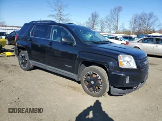 2017 GMC Terrain SLE with VIN 2GKFLTEKXH6266615, listed as a Copart auction lot 46334385 with 102,971 mi miles and Clean Title. Bid and sale history available at carsss.com. Image 4.