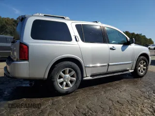 2004 Infiniti QX56 with VIN 5N3AA08C54N800370, listed as a Copart auction lot 76744704 with 143,092 mi miles and Salvage Title. Bid and sale history available at carsss.com. Image 3.