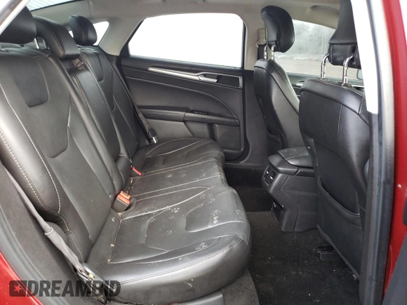 2014 Ford Fusion Titanium with VIN 3FA6P0K93ER380255, listed as a Copart auction lot 44349395 with 175,562 mi miles and Salvage Title. Bid and sale history available at DreamBid. Image 10.