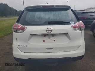 2016 Nissan Rogue SV with VIN 5N1AT2MT6GC783602, listed as a Copart auction lot 77041604 with Not Provided miles and Salvage Title. Bid and sale history available at DreamBid. Image 6.