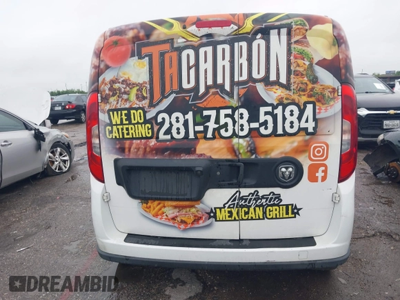 2022 Ram ProMaster City Cargo Tradesman with VIN ZFBHRFAB5N6W65379, listed as a IAAI auction lot 42198667 with 92,355 mi miles and . Bid and sale history available at DreamBid. Image 16.