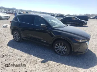 2025 Mazda CX-5 2.5 S Premium Plus Package with VIN JM3KFBEM6S0546892, listed as a Copart auction lot 49217495 with 1,144 mi miles and Salvage Title. Bid and sale history available at carsss.com. Image 4.