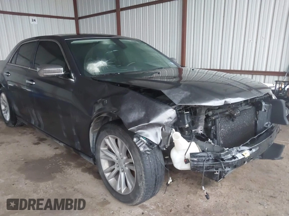 2016 Chrysler 300 with VIN 2C3CCAEG9GH343089, listed as a IAAI auction lot 41196111 with 106,307 mi miles. Bid and sale history available at carsss.com. Image 6.