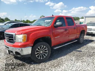 2011 GMC Sierra 1500 SLE with VIN 3GTP2VE30BG397314, listed as a Copart auction lot 62473385 with 195,628 mi miles and Salvage title. Bid and sale history available at DreamBid. Image 1.