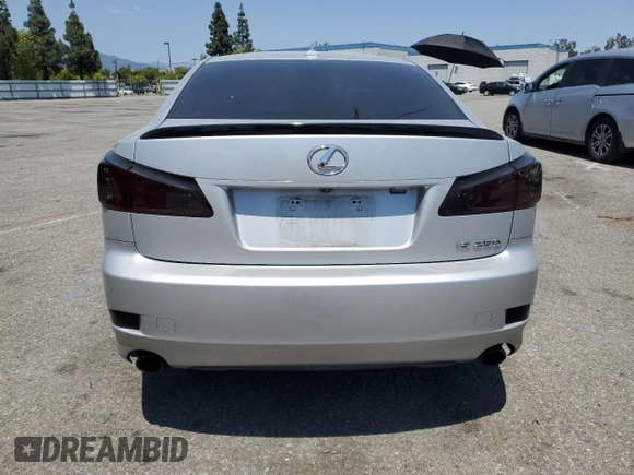 2012 Lexus IS 250 z VIN JTHBF5C23C5168609, wystawiony jako Copart lot #59409105 z przebiegiem 165 550 mil mil oraz Szkoda całkowita • Salvage title. Historia ofert i sprzedaży dostępna na DreamBid. Obrazek 6.