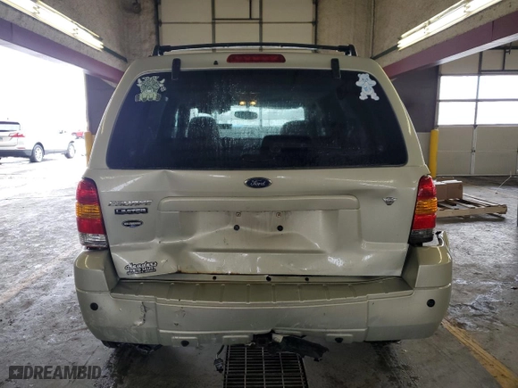 2005 Ford Escape Limited with VIN 1FMCU94115KD64704, listed as a Copart auction lot 48474865 with 123,739 mi miles and Salvage Title. Bid and sale history available at carsss.com. Image 6.