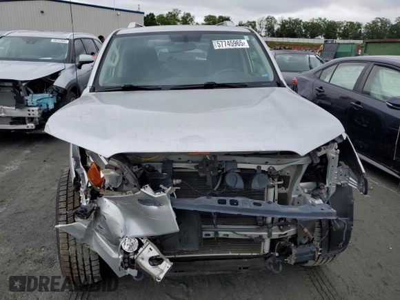 2013 Toyota 4Runner SR5 with VIN JTEZU5JR0D5056823, listed as a Copart auction lot 57745965 with 86,776 mi miles and Salvage title. Bid and sale history available at DreamBid. Image 5.