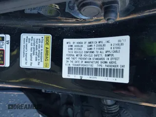 2012 Acura TL Tech Auto with VIN 19UUA8F5XCA007182, listed as a IAAI auction lot 41877378 with 196,455 mi miles. Bid and sale history available at carsss.com. Image 9.