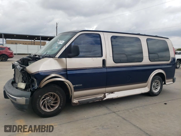 2000 Chevrolet Express Cargo Van w/YF7 with VIN 1GBFG15R5Y1242571, listed as a Copart auction lot 78067514 with 0 mi miles and Clean Title. Bid and sale history available at carsss.com. Image 1.