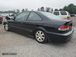 2000 Honda Civic Si with VIN 1HGEM1155YL015194, listed as a Copart auction lot 81974084 with 162,529 mi miles and Non Repairable. Bid and sale history available at carsss.com. Image 2.