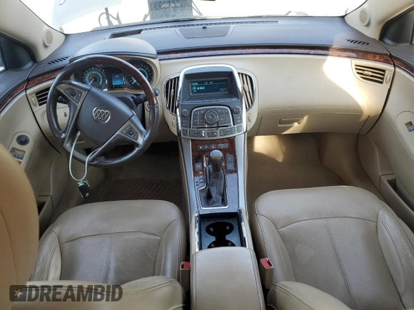 2012 Buick LaCrosse Premium 2 with VIN 1G4GF5E31CF132842, listed as a Copart auction lot 43977875 with 139,384 mi miles and Salvage Title. Bid and sale history available at carsss.com. Image 8.