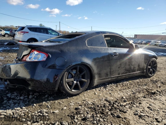 2006 Infiniti G35 Coupe with VIN JNKCV54E06M710520, listed as a Copart auction lot 79905574 with 0 mi miles and Salvage Title. Bid and sale history available at carsss.com. Image 3.