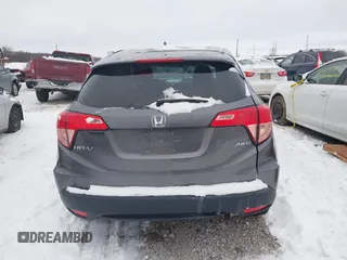2017 Honda HR-V LX with VIN 3CZRU6H35HG703155, listed as a IAAI auction lot 41208172 with 85,713 mi miles. Bid and sale history available at carsss.com. Image 16.